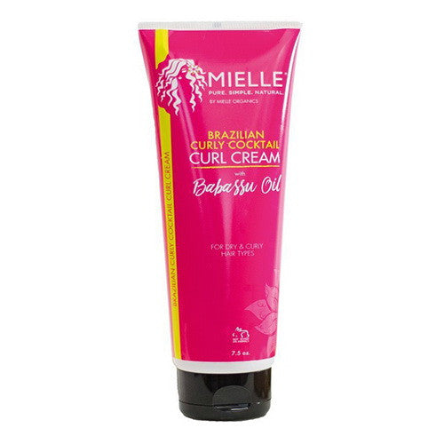 Mielle Organics Brazilian Curly Cocktail Curl Cream, 7.5 Oz